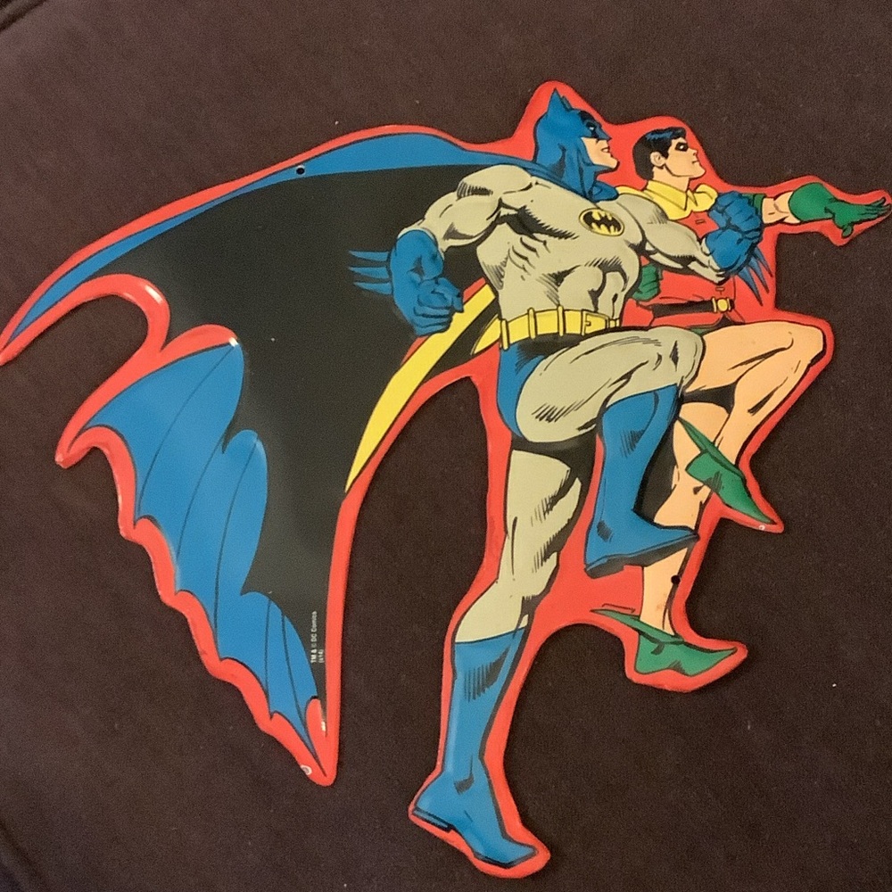 Vintage Open Road Superhero Wall Decor